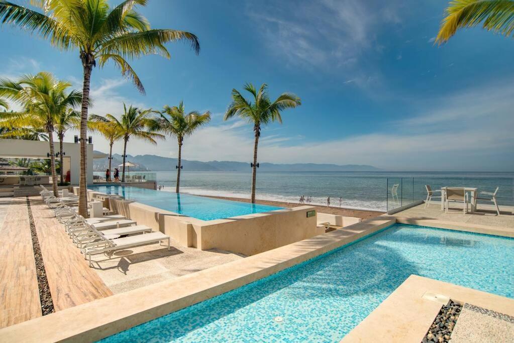 Harbor 3008 Amazing Beach Front Condo By Moikkarentals Puerto Vallarta Buitenkant foto