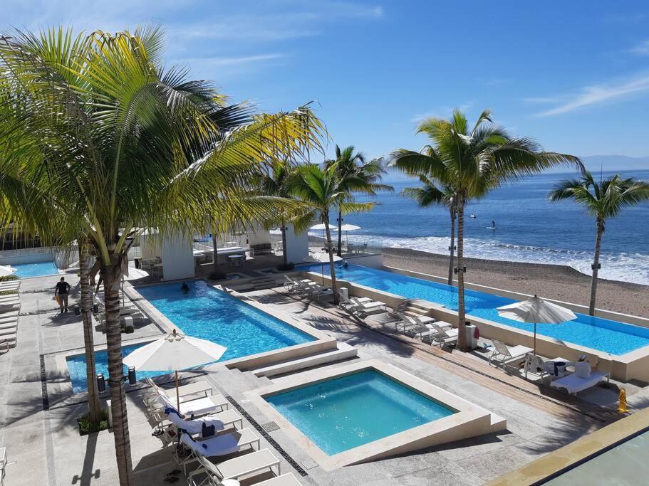 Harbor 3008 Amazing Beach Front Condo By Moikkarentals Puerto Vallarta Buitenkant foto