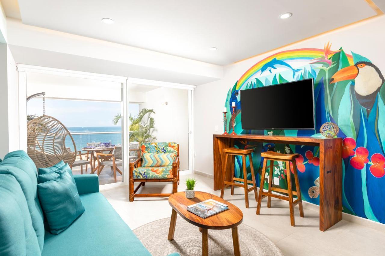 Harbor 3008 Amazing Beach Front Condo By Moikkarentals Puerto Vallarta Buitenkant foto